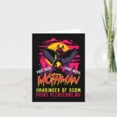 モスマンおもしろいクリプトハーバーパートマンパートモス カード (正面)