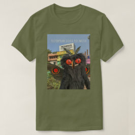 モスマンがインドに行く Tシャツ