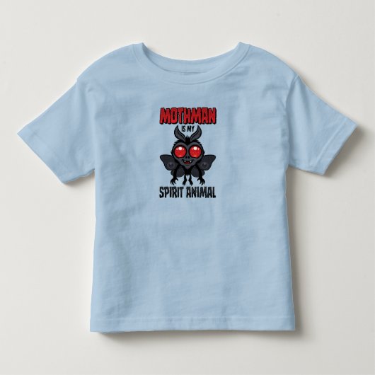 モスマンが私のスピリットアニマル トドラーTシャツ (正面)