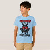 モスマンが私のスピリットアニマル Tシャツ (正面フル)