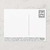 モスマンのはがき ポストカード (裏面)