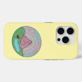 モスマンの故郷の惑星 | 未確認生物の宇宙民話アート Case-Mate iPhoneケース (裏面 (横))