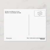 モスマン渓谷 – クイーンズランド州 ポストカード (裏面)