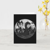 モスマン ビッグフット ロックネスモンター エイリアン UFO ファンシー カード (黄色い花)