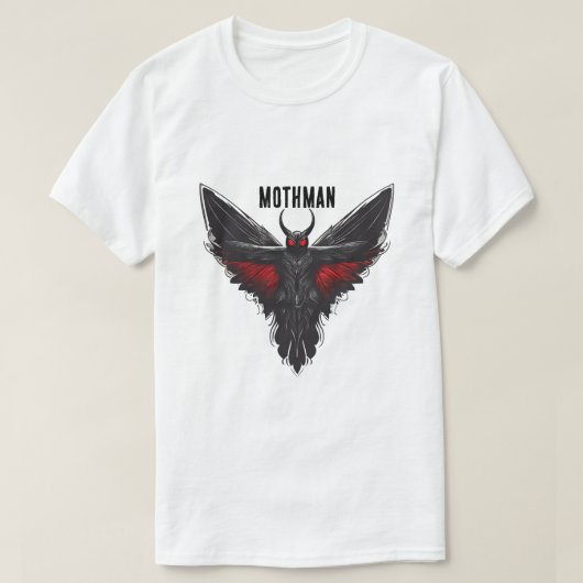 モスマン Tシャツ (デザイン正面)