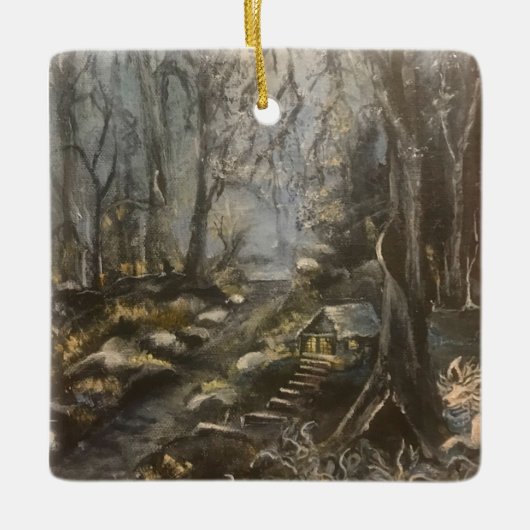 モスメリースで セラミックオーナメント (正面)