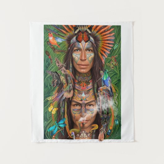 モスメンシャーメン タペストリー (正面)