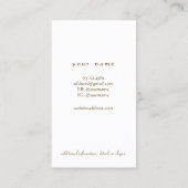 モスユニーククリエイティブ設計者 名刺 (裏面)