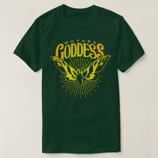 モスラ女神 Tシャツ (デザイン正面)