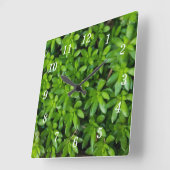 モス抽象芸術壁時計 スクエア壁時計 (傾斜)