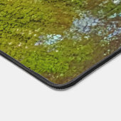 モス樺の木ツリーバーク素朴カントリー自然写真 デスクマット (コーナー)