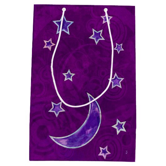 モス神秘的なニューエイジミディアムのみ！ ミディアムペーパーバッグ (裏面)