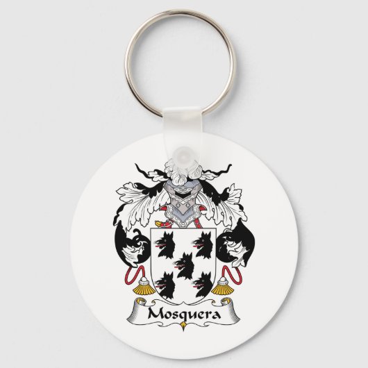 モセラ家紋 キーホルダー (正面)