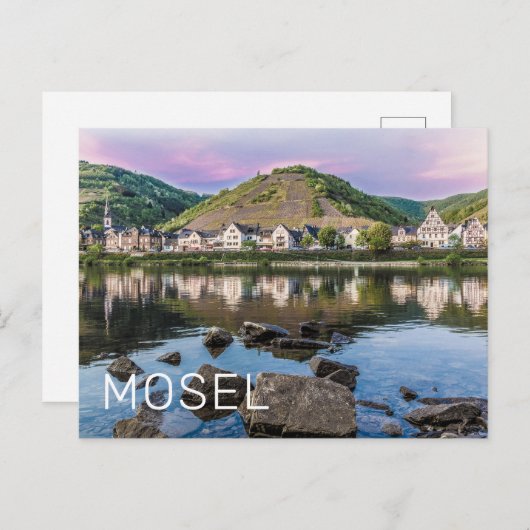 モセルエディガーエラーサンセットリバーコケムサミナリー シーズンポストカード (正面/裏面)