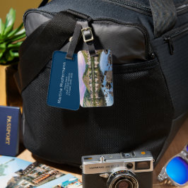 モセルエディガーエラーサンセットリバーコケムサミナリー ラゲッジタグ