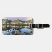 モセルエディガーエラーサンセットリバーコケムサミナリー ラゲッジタグ (正面横)
