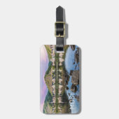 モセルエディガーエラーサンセットリバーコケムサミナリー ラゲッジタグ (正面縦)