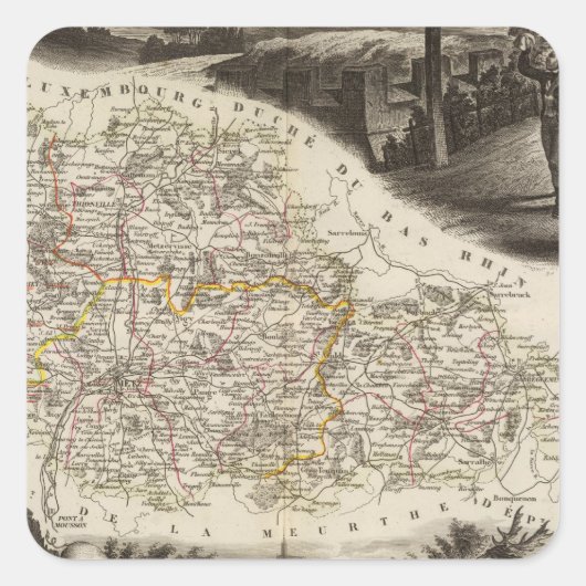 モゼル省 スクエアシール (正面)