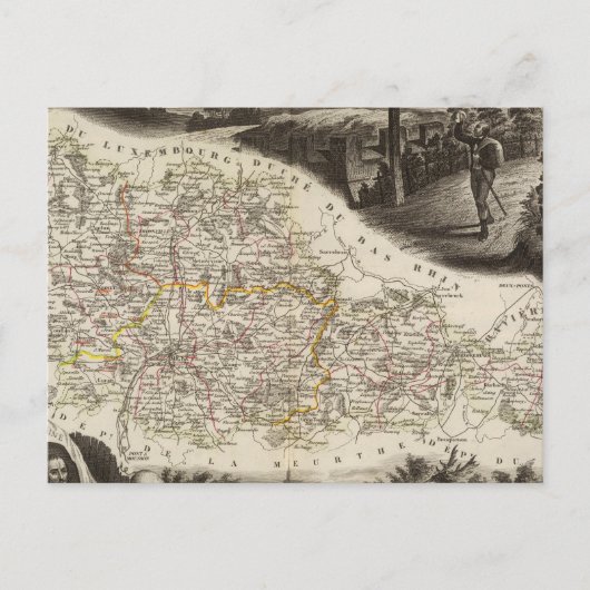 モゼル省 ポストカード (正面)