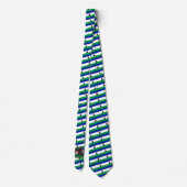 モソト国旗とコート・オブ・アームズ、レソト国旗 ネクタイ (裏面)