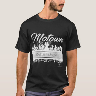 モタウンサウンドデトロイト動揺してミシガンヴィンテージ.p tシャツ