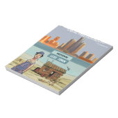 モタウンレスタおもしろいウン ノートパッド (回転)