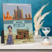 モタウンレスタおもしろいウン フォトプラーク (側面)