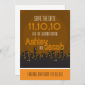 モタウン招待状 セーブザデート (正面/裏面)