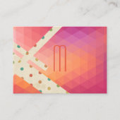 モダニストと水玉模様の衝突 名刺 (正面)