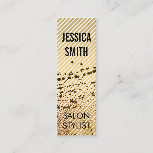 モダニストの表現力 スキニー名刺 (正面)