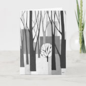 モダニストアーバンウィンターホリデーカード シーズンカード (正面)