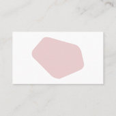 モダニズムと斑点 名刺 (裏面)