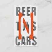 モダニズムのカード 名刺 (裏面)