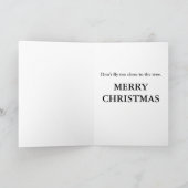 モダニズムのクリスマス シーズンカード (内部)