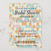 モダニズムレトロ |ブライダルシャワー 招待状 (正面/裏面)