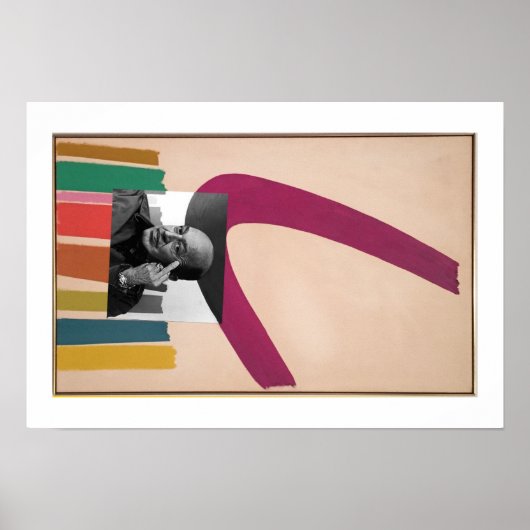 モダニズム主義のコラージュ ポスター (正面)