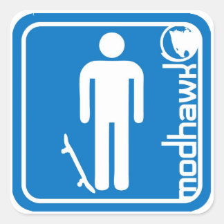 モダホークスキーターブルー スクエアシール