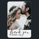 モダンありが結婚とう マグネット<br><div class="desc">感謝していモダン君の写真結婚マグネット。あなたのカスタマイズ写真と一緒に結婚それは彼らの冷蔵庫にあなたの写真を楽しむお客様に与える。@Miri創造 – 自分だけを念頭に置いて作成。すべての権利が留保されている。</div>