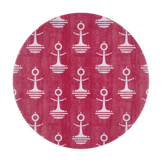 モダンいかりパターン カッティングボード (正面)