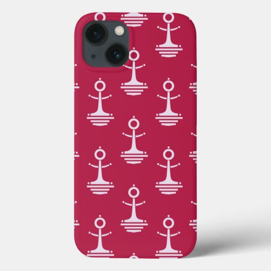 モダンいかりパターン Case-Mate iPhoneケース (裏面)