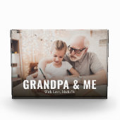 モダンおじいちゃんカスタムと私 フォトブロック (正面)