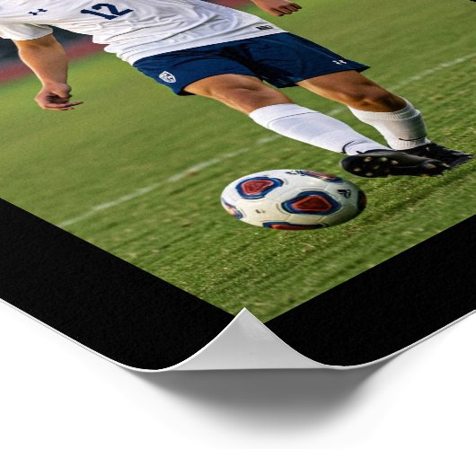 モダンおめでとうグラード14フォトコラージュはっきりしたタイプ ポスター (角)