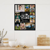 モダンおめでとうグラード14フォトコラージュはっきりしたタイプ ポスター (キッチン)