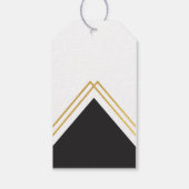 モダンおめでとうフェイク箔 ギフトタグ (裏面)