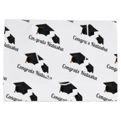 モダンおめでとう院名 ラージペーパーバッグ (裏面)