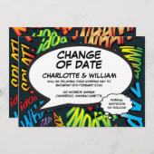 モダンおもしろいの延期おもしろい変更 セーブザデート (正面/裏面)