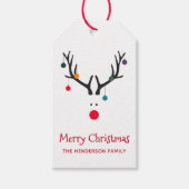 モダンおもしろいキュート ギフトタグ (正面)