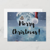 モダンおもしろいキュート シーズンポストカード (正面/裏面)