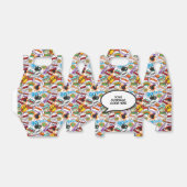 モダンおもしろいパーソナライズされたトレンディー本 フェイバーボックス (折り畳みなし)