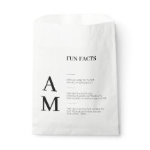 モダンおもしろいファクトはっきりしたブラックイニシャル結婚ズ